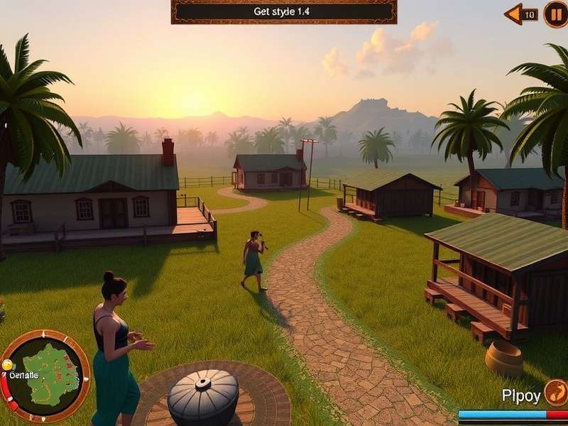 Indian Country Residence village gameplay screenshot